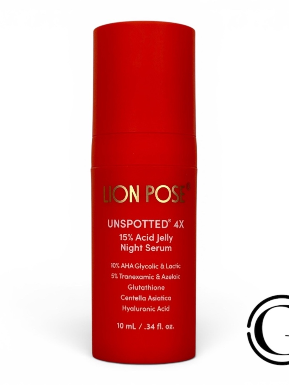 LOT OF 4 Lion Pose UNSPOTTED 4X Acid Jelly Night Serum .34 oz EACH / 40 ml TOTAL - Picture 2 of 5